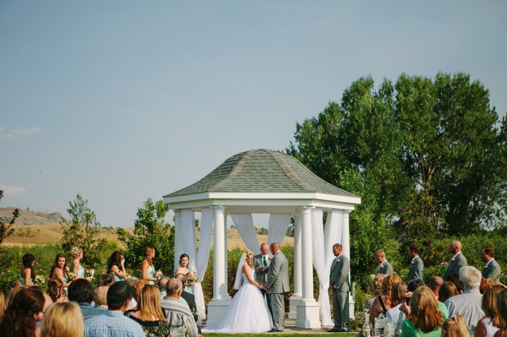 Chancey's Event Center Billings MT Wedding Photos Ceremony