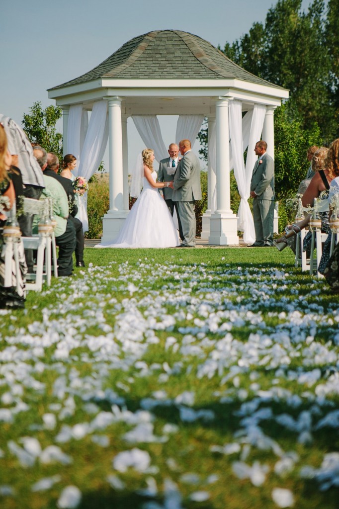 Chancey's Event Center Billings MT Wedding Photos Ceremony