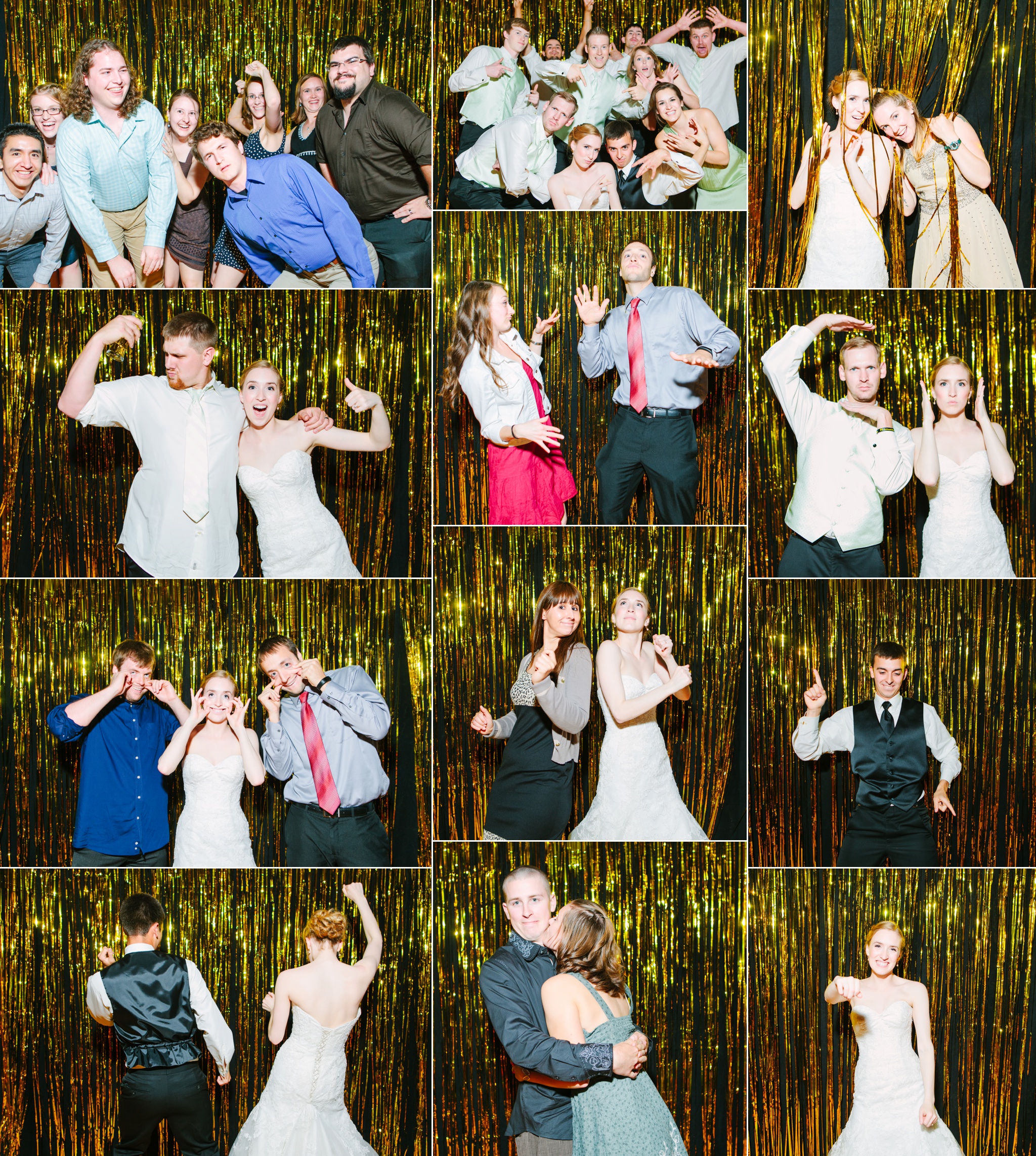 Missoula MT Wedding Photo Booth Golden Globes