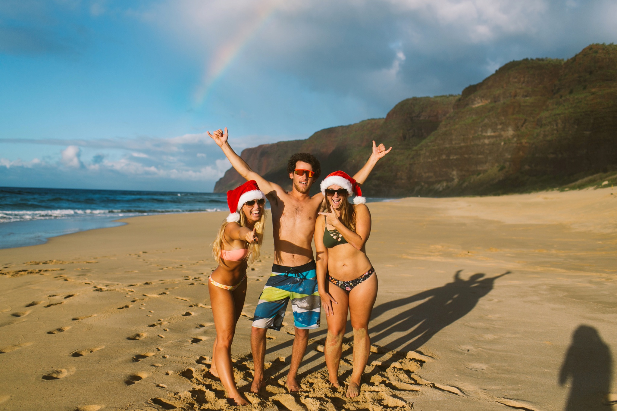 Kauai Hawaii Christmas Vacation Best Friends Polihale Beach