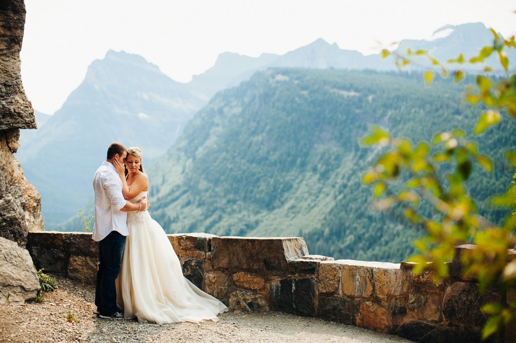 Glacier National Park Day After Trash the Dress Wedding by Jacilyn M