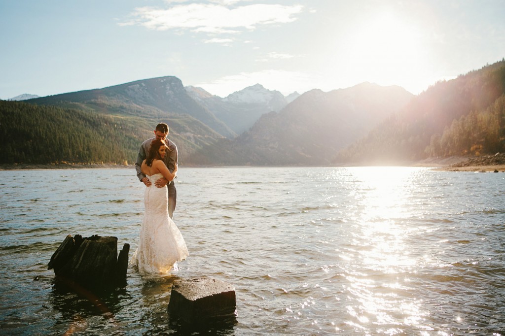 Como Lake Hamilton Montana Day After Trash the Dress Wedding by Jacilyn M
