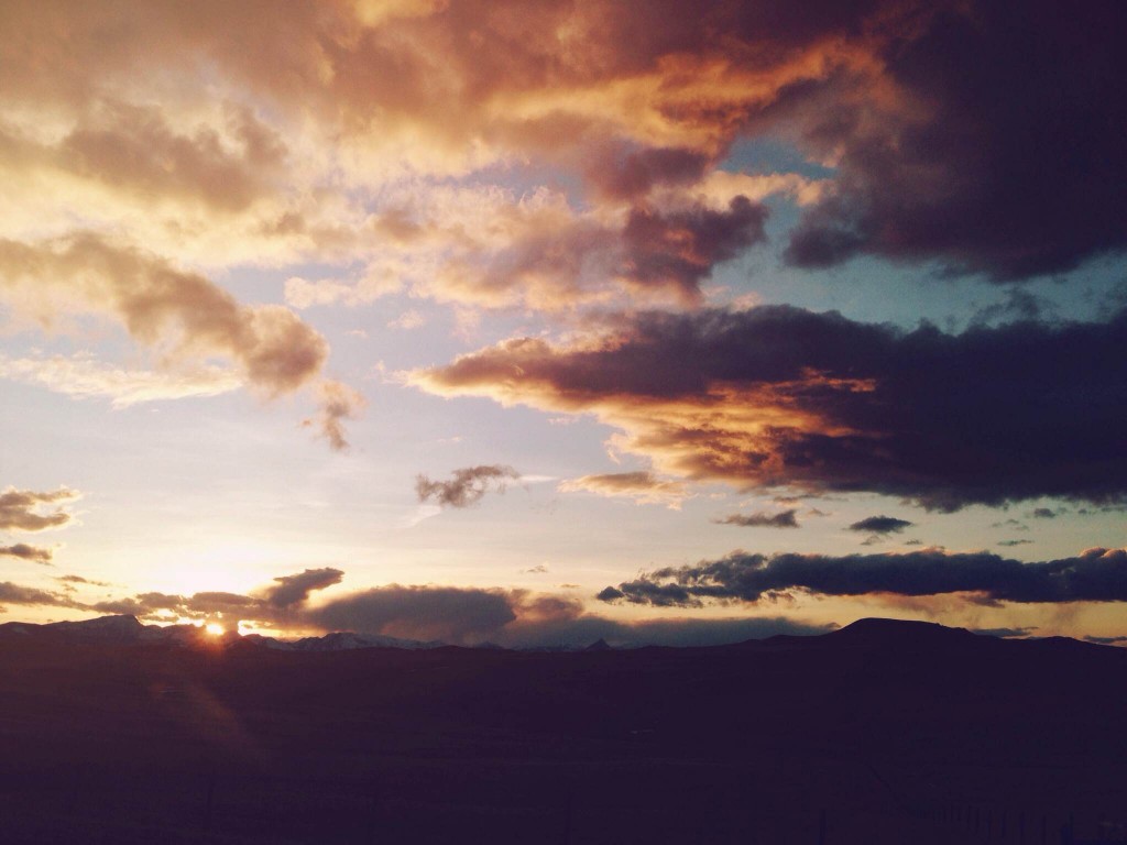 Montana iPhone Sunset